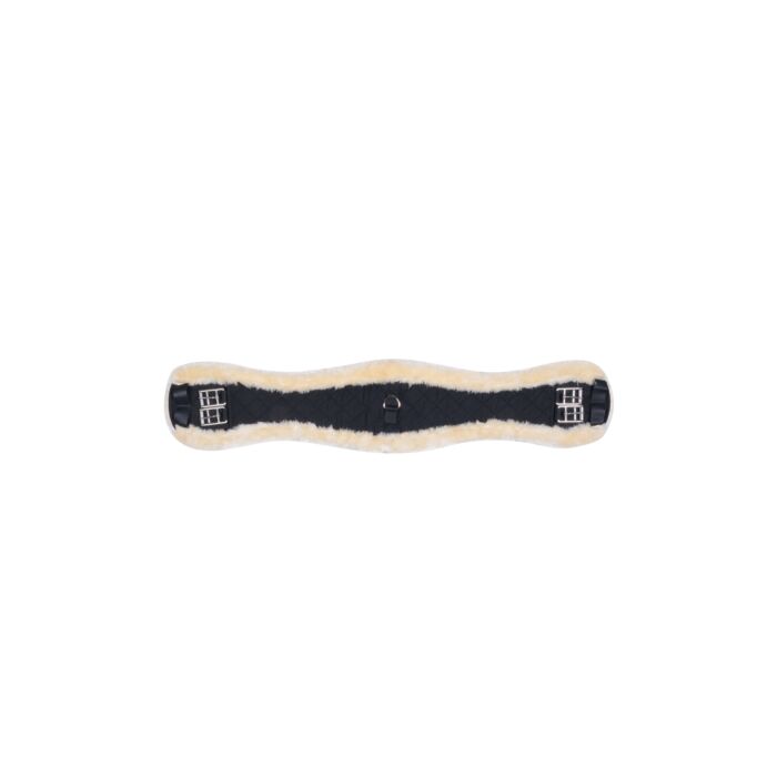 Sangle de dressage synthétique en peau d'agneau HKM