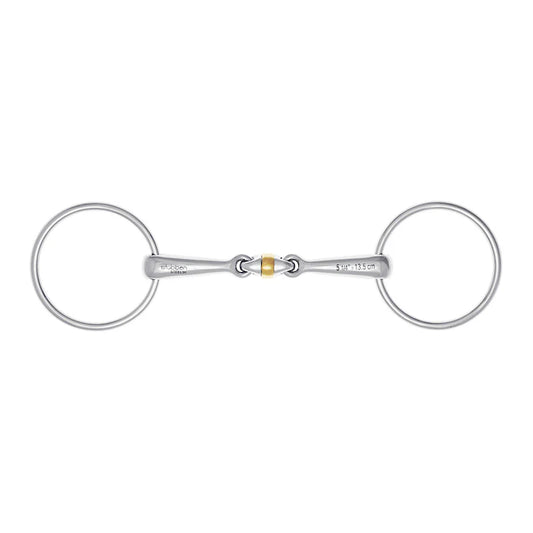 Gebiss 2421 Easy Control Soft-Roll Trense Stubben 13,5 cm / 16 mm