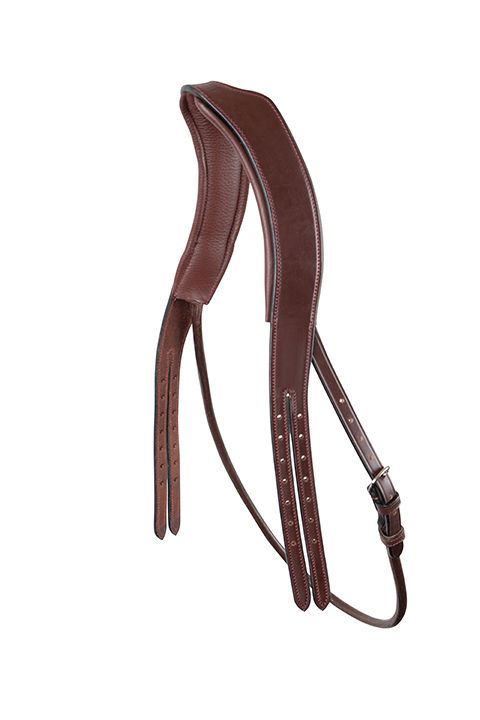 Classic Neckpiece Round Throatlas Organic Tanned - Brown Montar