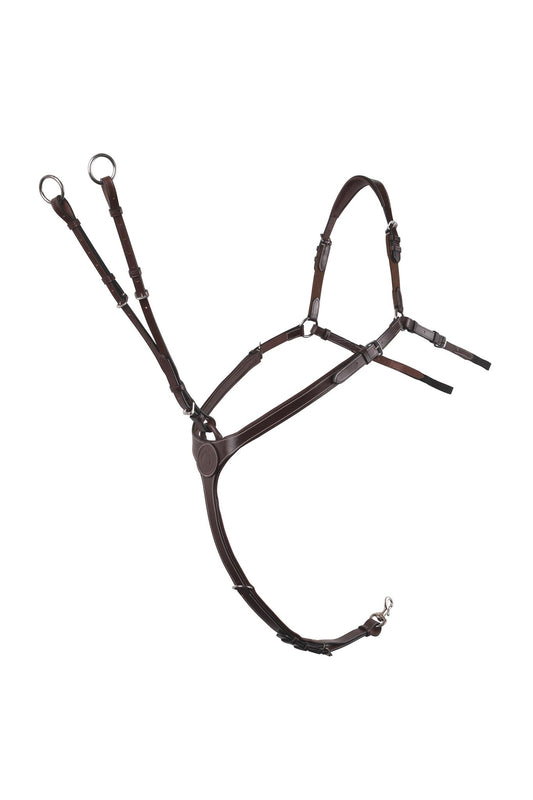 Papillon Breastplate Organic Tanned - Montar