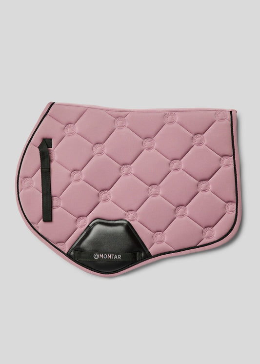 FLOW Jumping Saddlepad - Dusty Rose Montar